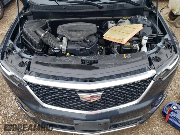 2021 Cadillac XT6 Premium Luxury with VIN 1GYKPDRS0MZ234814, listed as a Copart auction lot 69219154 with 25,493 mi miles and Salvage Title. Bid and sale history available at carsss.com. Image 12.