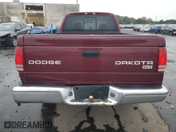 2003 Dodge Dakota SLT with VIN 1D7HG42N03S317953, listed as a Copart auction lot 72736414 with 280,504 mi miles and Salvage Title. Bid and sale history available at carsss.com. Image 6.