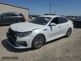 2020 Kia Optima LX with VIN 5XXGT4L31LG399863, listed as a Copart auction lot 49998205 with 80,043 mi miles and Salvage Title. Bid and sale history available at carsss.com. Image 1.