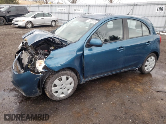 2017 Nissan Micra S z VIN 3N1CK3CP7HL264920, wystawiony jako Copart lot #37605523 z przebiegiem 137 294 mil mil oraz . Historia ofert i sprzedaży dostępna na DreamBid. Obrazek 1.
