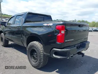 2023 Chevrolet Silverado 1500 RST with VIN 1GCUDEEL0PZ196324, listed as a IAAI auction lot 42187329 with 28,618 mi miles and . Bid and sale history available at DreamBid. Image 3.