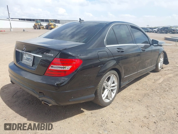 2012 Mercedes-Benz C-Class C 300 Sport with VIN WDDGF8BB6CR227922, listed as a IAAI auction lot 41950171 with 99,242 mi miles. Bid and sale history available at carsss.com. Image 4.
