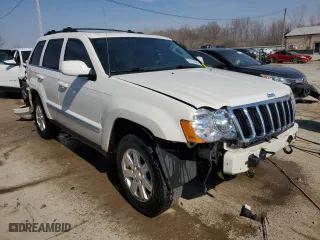 2009 Jeep Grand Cherokee Limited with VIN 1J8HR58TX9C504077, listed as a Copart auction lot 47418665 with 185,248 mi miles and Salvage Title. Bid and sale history available at carsss.com. Image 4.