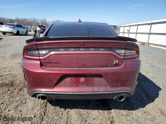 2020 Dodge Charger Scat Pack with VIN 2C3CDXGJ3LH131808, listed as a Copart auction lot 46540535 with 51,390 mi miles and Salvage Title. Bid and sale history available at carsss.com. Image 6.