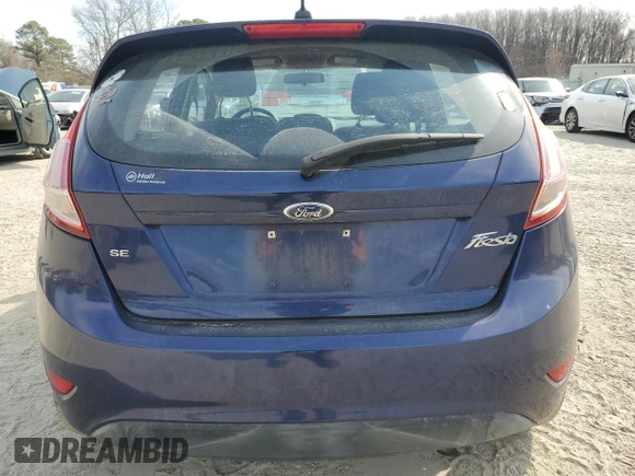 2016 Ford Fiesta SE with VIN 3FADP4EJ0GM178297, listed as a Copart auction lot 46585215 with 61,610 mi miles and Clean Title. Bid and sale history available at carsss.com. Image 6.