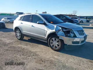 2010 Cadillac SRX Luxury Collection with VIN 3GYFNAEYXAS534241, listed as a IAAI auction lot 41486353 with 145,358 mi miles. Bid and sale history available at carsss.com. Image 1.