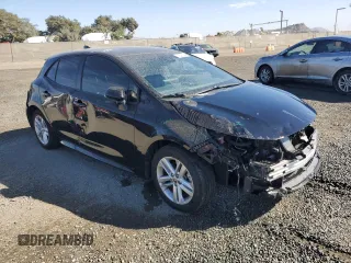 2021 Toyota Corolla Hatchback SE with VIN JTND4MBE4M3115822, listed as a Copart auction lot 77622034 with 83,268 mi miles and Salvage Title. Bid and sale history available at carsss.com. Image 4.
