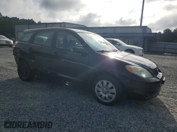 2006 Toyota Matrix STD with VIN 2T1KR32E06C574475, listed as a Copart auction lot 61020935 with 142,942 mi miles and Salvage title. Bid and sale history available at DreamBid. Image 4.