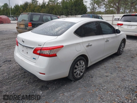 2014 Nissan Sentra S with VIN 3N1AB7AP0EY262989, listed as a IAAI auction lot 41528906 with 133,275 mi miles and . Bid and sale history available at DreamBid. Image 4.