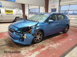 2019 Subaru Impreza Limited с VIN 4S3GTAU65K3721510, выставлен на аукционе Copart как лот 47777045 с пробегом 107 181 миль миль и Списание • Salvage title. История ставок и продаж доступна на DreamBid. Изображение 1.