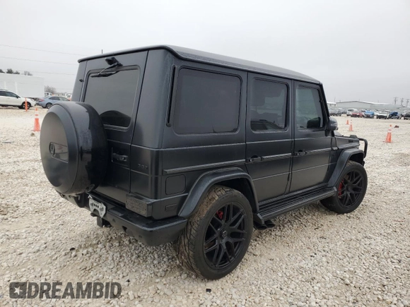 2018 Mercedes-Benz G 63 AMG with VIN WDCYC7DH3JX295570, listed as a Copart auction lot 44415945 with 48,588 mi miles and Salvage title. Bid and sale history available at DreamBid. Image 3.