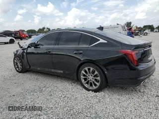 2021 Cadillac CT5 Premium Luxury with VIN 1G6DN5RK4M0144115, listed as a Copart auction lot 47977965 with 73,122 mi miles and Non Repairable. Bid and sale history available at DreamBid. Image 2.