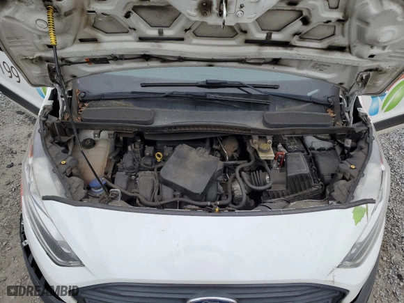 2020 Ford Transit Connect Van XL with VIN NM0LS7E24L1453401, listed as a Copart auction lot 45514085 with 116,331 mi miles and Salvage Title. Bid and sale history available at carsss.com. Image 12.