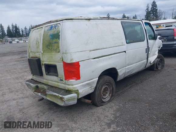 2000 Ford Econoline Cargo with VIN 1FTNE24LXYHB44580, listed as a IAAI auction lot 41906191 with 244,342 mi miles and . Bid and sale history available at DreamBid. Image 4.
