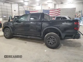 2024 Ford Ranger XLT with VIN 1FTER4HHXRLE54734, listed as a Copart auction lot 50176085 with 4,237 mi miles and Salvage Title. Bid and sale history available at carsss.com. Image 2.