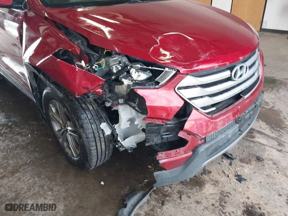 2015 Hyundai Santa Fe Sport with VIN 5XYZTDLB6FG295918, listed as a IAAI auction lot 41868757 with 46,850 mi miles. Bid and sale history available at carsss.com. Image 6.