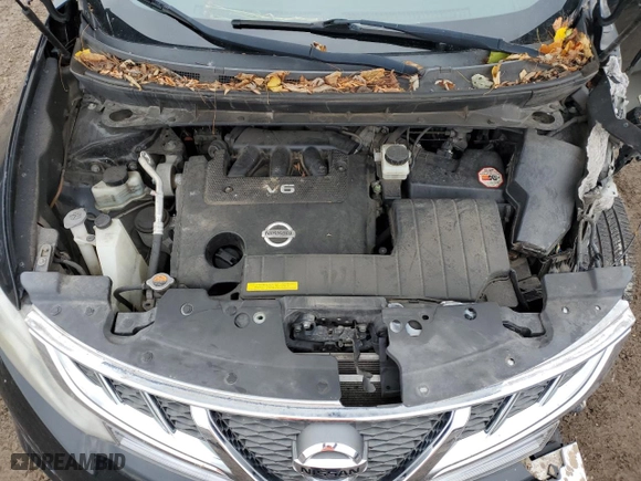 2013 Nissan Murano LE with VIN JN8AZ1MU2DW207512, listed as a Copart auction lot 79976864 with 132,483 mi miles and Salvage Title. Bid and sale history available at carsss.com. Image 12.