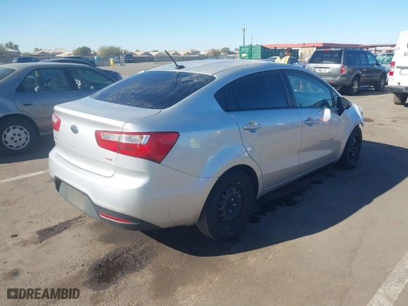2012 Kia Rio LX with VIN KNADM4A3XC6089158, listed as a IAAI auction lot 41394824 with 1 mi miles. Bid and sale history available at carsss.com. Image 4.
