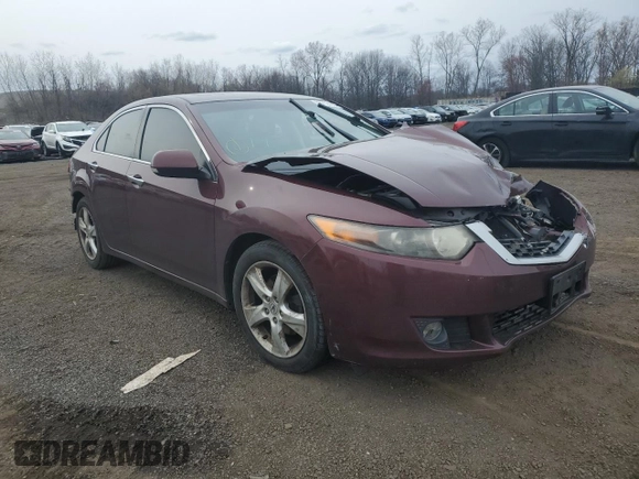 2010 Acura TSX with VIN JH4CU2F65AC007985, listed as a Copart auction lot 52712495 with 196,278 mi miles and Salvage Title. Bid and sale history available at carsss.com. Image 4.