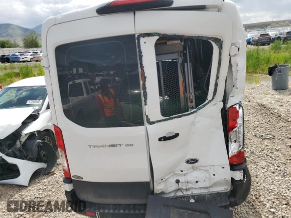 2022 Ford Transit Cargo z VIN 1FTYE1C86NKA58458, wystawiony jako Copart lot #56741155 z przebiegiem 41 243 mil mil oraz Szkoda całkowita • Salvage title. Historia ofert i sprzedaży dostępna na DreamBid. Obrazek 6.