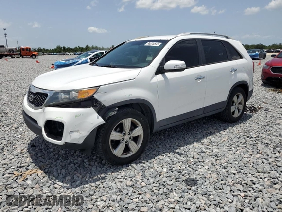 2013 Kia Sorento EX с VIN 5XYKU3A67DG320272, выставлен на аукционе Copart как лот 59878535 с пробегом 118 487 миль миль и Списание • Salvage title. История ставок и продаж доступна на DreamBid. Изображение 1.