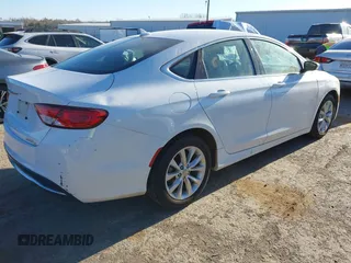 2015 Chrysler 200 C with VIN 1C3CCCCB9FN564247, listed as a IAAI auction lot 41796137 with 160,143 mi miles. Bid and sale history available at carsss.com. Image 4.