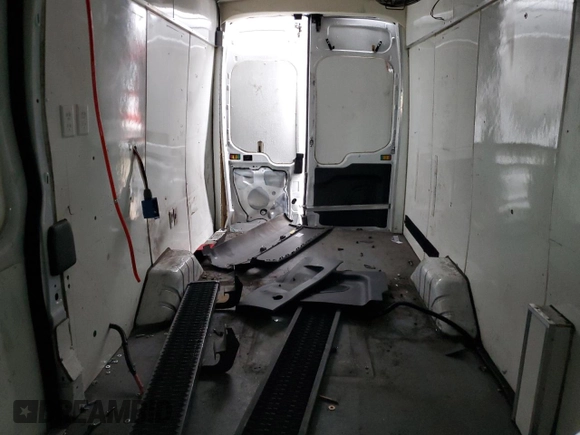 2022 Ford Transit Cargo with VIN 1FTBW3X89NKA31604, listed as a Copart auction lot 43710745 with 52,329 mi miles and Salvage title. Bid and sale history available at DreamBid. Image 10.