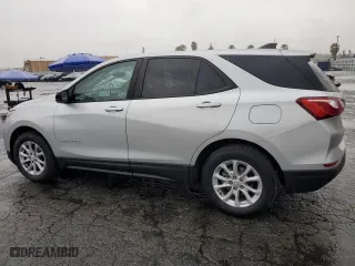 2021 Chevrolet Equinox LS with VIN 3GNAXHEV9MS121411, listed as a Copart auction lot 47842115 with 75,593 mi miles and Salvage Title. Bid and sale history available at carsss.com. Image 2.