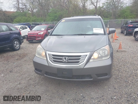 2009 Honda Odyssey EX-L with VIN 5FNRL38649B028066, listed as a IAAI auction lot 42059473 with 193,122 mi miles. Bid and sale history available at carsss.com. Image 12.