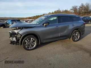 2024 Infiniti QX60 Luxe с VIN 5N1DL1FS5RC343854, выставлен на аукционе Copart как лот 43956085 с пробегом 15 750 миль миль и Списание • Salvage title. История ставок и продаж доступна на DreamBid. Изображение 1.