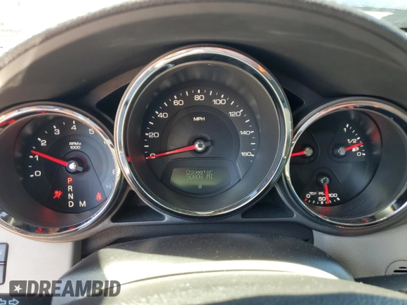 2010 Cadillac CTS with VIN 1G6DA5EG3A0128772, listed as a Copart auction lot 47288265 with 50,808 mi miles and Salvage Title. Bid and sale history available at DreamBid. Image 9.