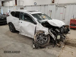 2021 Honda CR-V EX with VIN 5J6RW2H54MA015502, listed as a Copart auction lot 45922085 with Not Provided miles and Non Repairable. Bid and sale history available at carsss.com. Image 4.