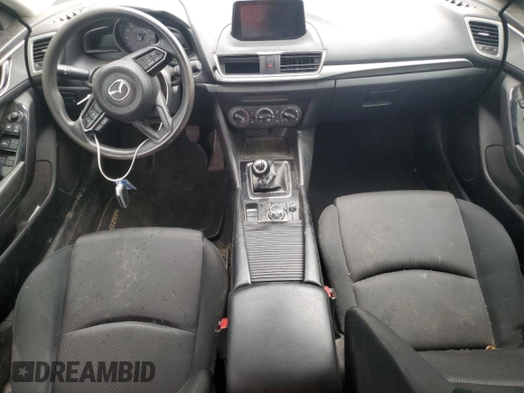 2018 Mazda 3 Sport with VIN JM1BN1U7XJ1175861, listed as a Copart auction lot 47324885 with Not Provided miles and Clean Title. Bid and sale history available at DreamBid. Image 8.