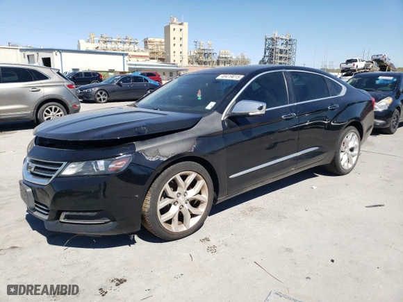 2015 Chevrolet Impala LTZ with VIN 2G1165S31F9206314, listed as a Copart auction lot 49419015 with 160,234 mi miles and Clean Title. Bid and sale history available at carsss.com. Image 1.