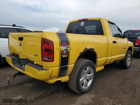2005 Dodge Ram 1500 SLT with VIN 1D7HU16D95J534855, listed as a Copart auction lot 82471424 with 0 mi miles and Clean Title. Bid and sale history available at carsss.com. Image 3.