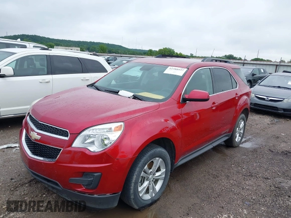 2013 Chevrolet Equinox LT z VIN 1GNALDEK9DZ101110, wystawiony jako IAAI lot #42388937 z przebiegiem 141 107 mil mil oraz . Historia ofert i sprzedaży dostępna na DreamBid. Obrazek 2.