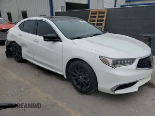 2018 Acura TLX w/Technology Pkg with VIN 19UUB2F5XJA003057, listed as a Copart auction lot 83120534 with 46,139 mi miles and Salvage Title. Bid and sale history available at carsss.com. Image 4.