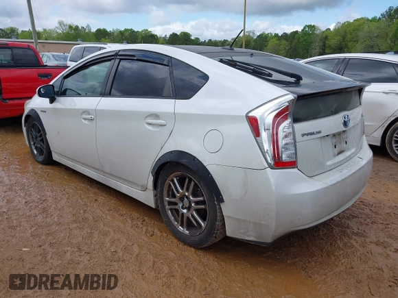 2014 Toyota Prius Four with VIN JTDKN3DU5E0386382, listed as a IAAI auction lot 41999386 with 170,482 mi miles. Bid and sale history available at carsss.com. Image 3.