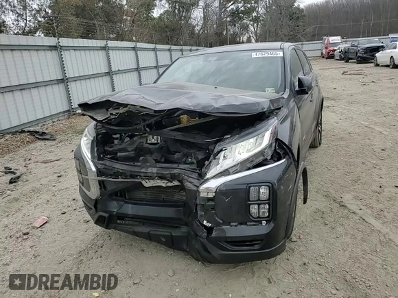 2021 Mitsubishi Outlander Sport SE with VIN JA4APVAU8MU026448, listed as a Copart auction lot 47629465 with 56,385 mi miles and Salvage Title. Bid and sale history available at carsss.com. Image 11.