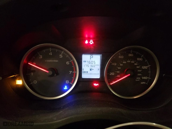 2015 Subaru Forester 2.5i with VIN JF2SJAACXFH482542, listed as a Copart auction lot 42408685 with 175,160 mi miles and Salvage Title. Bid and sale history available at carsss.com. Image 9.