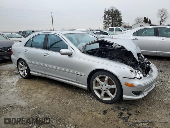 2007 Mercedes-Benz C 230 Sport z VIN WDBRF52H27E023149, wystawiony jako Copart lot #42544025 z przebiegiem 143 576 mil mil oraz Nie do naprawy • Non repairable. Historia ofert i sprzedaży dostępna na DreamBid. Obrazek 4.