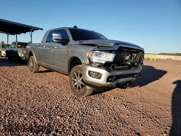 2024 Ram 2500 Longhorn with VIN 3C6UR5PLXRG236532, listed as a Copart auction lot 56075375 with 15,468 mi miles and Salvage title. Bid and sale history available at DreamBid. Image 13.