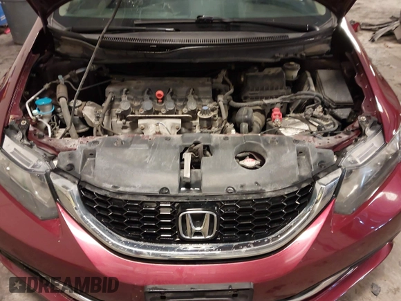 2015 Honda Civic EX with VIN 2HGFB2F84FH566245, listed as a IAAI auction lot 41603522 with 105,467 mi miles and . Bid and sale history available at carsss.com. Image 10.