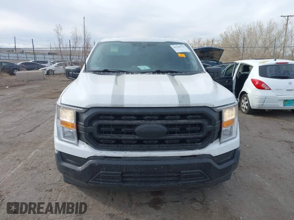 2022 Ford F-150 XL with VIN 1FTMF1CB8NKE34567, listed as a IAAI auction lot 41540725 with 44,784 mi miles. Bid and sale history available at carsss.com. Image 12.