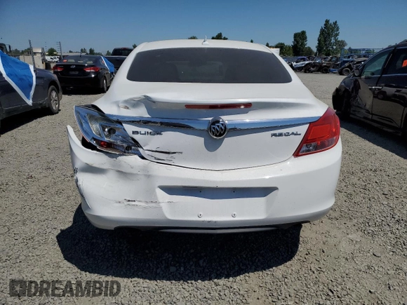 2012 Buick Regal with VIN 2G4GR5EK1C9115451, listed as a Copart auction lot 60052365 with 144,660 mi miles and Salvage title. Bid and sale history available at DreamBid. Image 6.