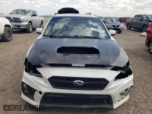 2018 Subaru WRX Premium with VIN JF1VA1C61J9833298, listed as a Copart auction lot 47603805 with 63,009 mi miles and Salvage Title. Bid and sale history available at carsss.com. Image 5.
