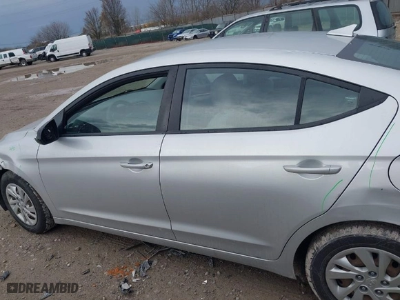 2017 Hyundai Elantra SE with VIN 5NPD74LFXHH158073, listed as a IAAI auction lot 41895953 with 88,507 mi miles. Bid and sale history available at carsss.com. Image 15.