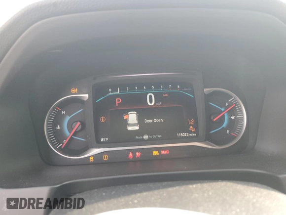 2020 Honda Pilot Touring 8-Passenger with VIN 5FNYF6H96LB028737, listed as a Copart auction lot 60435635 with 115,023 mi miles and Salvage title. Bid and sale history available at DreamBid. Image 9.