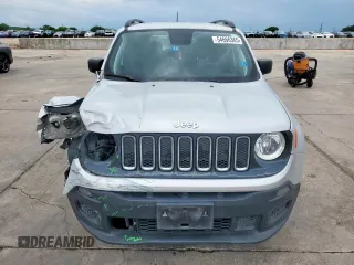 2018 Jeep Renegade Sport with VIN ZACCJAAB4JPG90198, listed as a Copart auction lot 54666365 with 100,561 mi miles and Salvage Title. Bid and sale history available at DreamBid. Image 5.