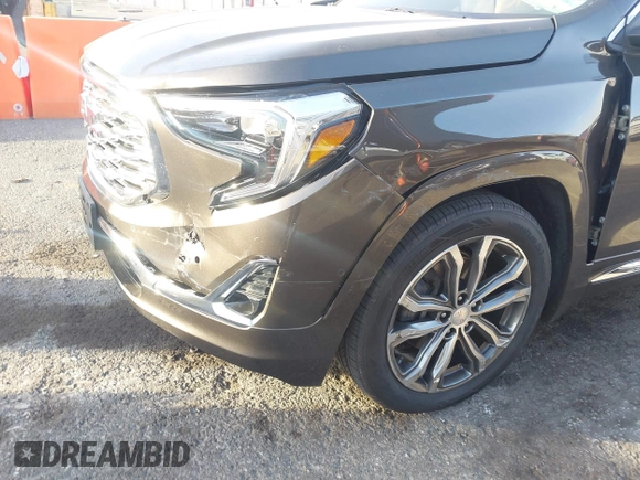 2019 GMC Terrain Denali with VIN 3GKALSEX3KL263560, listed as a IAAI auction lot 41277166 with 54,044 mi miles. Bid and sale history available at carsss.com. Image 6.